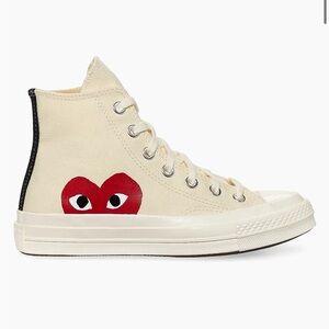CdG PLAY x Converse Women's Chuck Taylor All Star Peek-A-Boo High-Top Sneakers